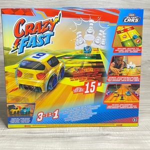 Little Tikes My First Cars Crazy Fast 3 in 1 Rollin Bowlin Racin Racing Playset